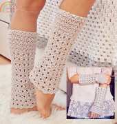 Mon Petit Violon - Ribbed Arm and Leg Warmers