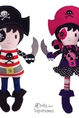 Dolls And Daydreams - ITH Pirate Pattern