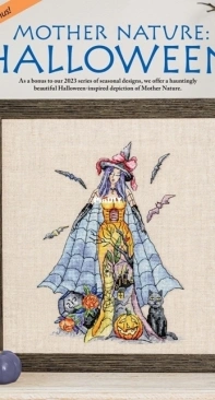 Mother Nature Halloween by Perry A Hadi from Just Cross Stitch October 2023 XSD