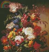 Free Cross Stitch Online - Grandmothers Bouquet