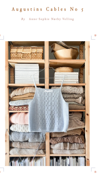 Augustins Cables No. 5 - Anne-Sophie Velling - Augustins Knitwear