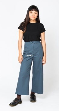 In The Folds - Wide Leg Pants - Free