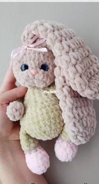 Toy beads - Nataliya Orlova - Наталия Орлова - Bunny mini - Зайка мини - Russian