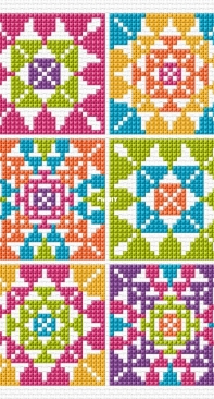 Granny Squares by Durene Jones - Free