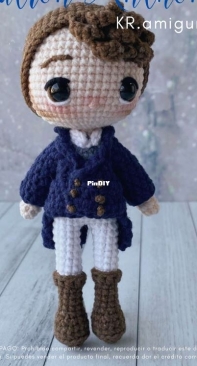 KR amigurumi - Karina Romero - Anthony - Spanish