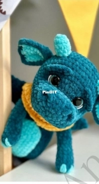Parkaeva HM - Easy Crochet Love - Anastasia Parkaeva - Dragon