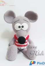 Havva Designs - Havva Unlu - Amigurumi mouse - Russian