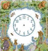 Clock Beatrix Potter