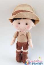 Fiapo de Pano - Menino Safari / Safari Boy - Portuguese - Free