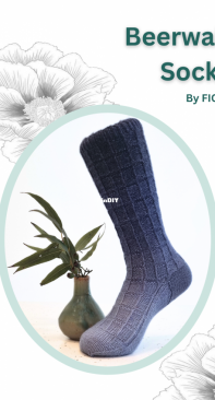Sonder, Geryon, Beerwah Socks - by Fiori Yarns - Free