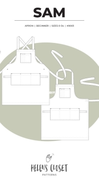 Helens Closet - No 9003 - Sam Apron - Sizes 0-34