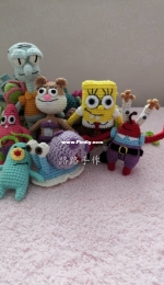 Lu Lu Handmade - SpongeBob Crochet Along- Chinese