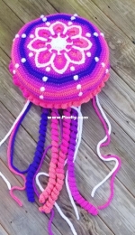 AlyseCrochet - Justine Alyse Walley - Pillow Jellyfish Pattern