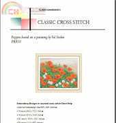 Classic Cross Stitch FR910 - Poppies