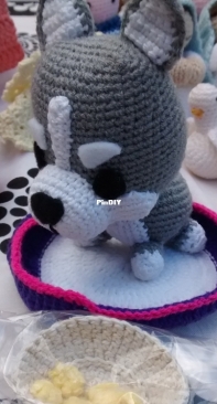 Husky amigurumi