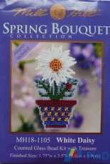 Mill Hill MH18-1105 Spring Bouquet - White Daisy