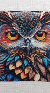 Artecy Mini Abstract Owl Finish