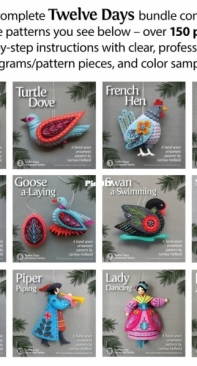 Mmmcrafts - Twelve Days Bundle  - English