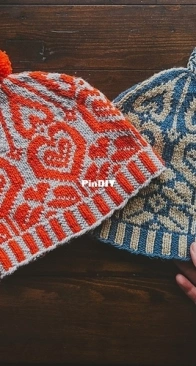 Boyland Knitworks - Cold Hearts Hat by Caitlin Hunter