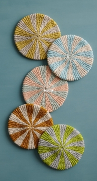 Sunburst Pot Holder by Purl Soho-Free
