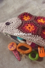 MamasCrochetPatterns - Hedgehog purse - English