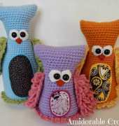 Amidorable Crochet - Jackie Laing - Owl - Free