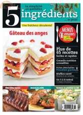 5 Ingrédients-Été 2015  - French