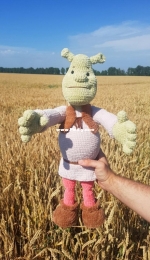 Crochet Wonders Design - Olga Kurchenko - Shrek