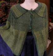 Capelet Top-Down Raglan by Patricia Oakley