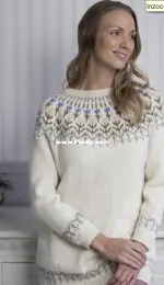 Tulip Sweater by Sisko Sälpäkivi - English