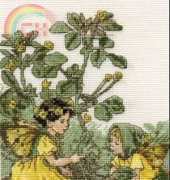 DMC K5446 Flower Fairies - Black Medick Fairies