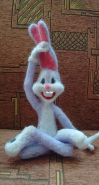 Bugs Bunny - needle felting