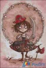 HAED HAEANR 2112 Strawberry Pirate Alicia by Annie Rodrigue