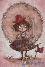 HAED HAEANR 2112 Strawberry Pirate Alicia by Annie Rodrigue