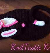 KnitTastic Knots - Sockmonkey Hat and Cape set