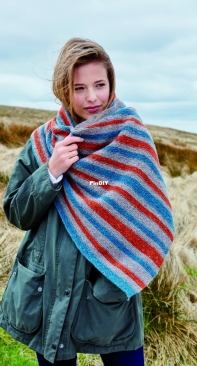 Bradfield Scarf by Lisa Richardson Rowan