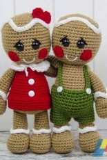 One and Two company - Carolina Guzman - Nut and Meg Gingerbread Amigurumi