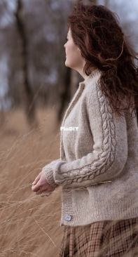 Moorland cardigan - Tania Barley