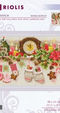 Riolis 1903 - Christmas Shelf  XSD