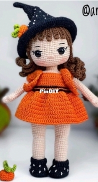 Amigurumi Land - Esra Erdurcan - Gwen Doll - Turkish