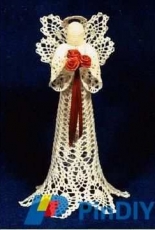 Crochetmemories.com - Cylinda Mathews - 0082 Royal Pineapple Seraphim