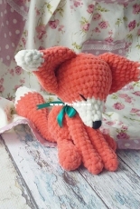 Podelki Mari - Morcekirdek - Fox amigurumi - translated - free