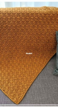 Made by Gootie - Agat Rottman-Cassel - Corner to Corner Baby Blanket - Free