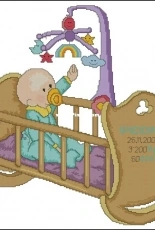Las Labores de Ana Baby 19 O Bebê e a Sua Caminha / The baby and his walk (Pedro)