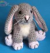 BVOE- Barbara Voelker- Little Gray Bunny