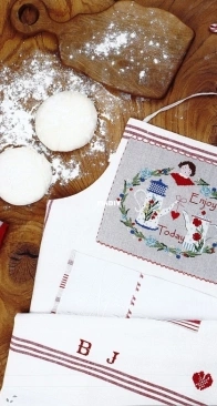 Enjoy Today from Cross Stitch My Home by Tania Santarelli XSD + PCS