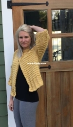 Four Day Cardigan by Jennifer Owens-Free