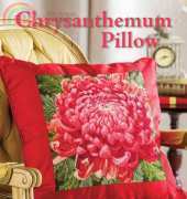 Chrysanthemum Pillow by Donna Vermillion Giampa from Just Cross Stitch October 2014 XSD