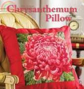 Chrysanthemum Pillow by Donna Vermillion Giampa from Just Cross Stitch October 2014 XSD