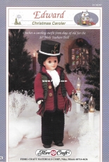 Fibre Craft - Roberta J Srock -  397 Edward Christmas Caroler